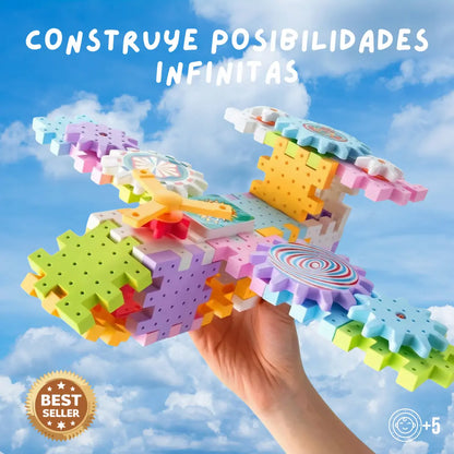 Engranópolis®  - Construye, conecta y mira cómo todo gira