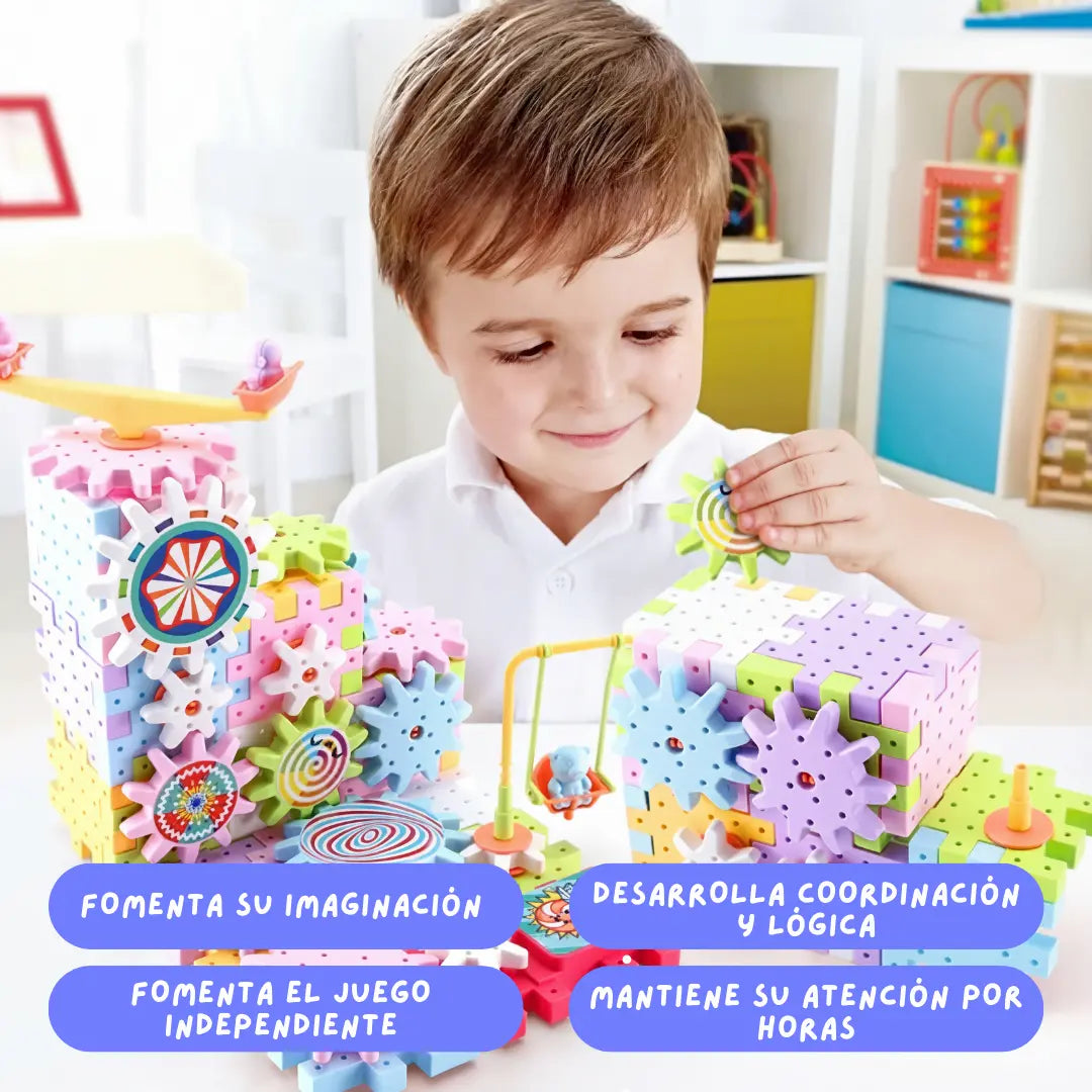 Engranópolis®  - Construye, conecta y mira cómo todo gira